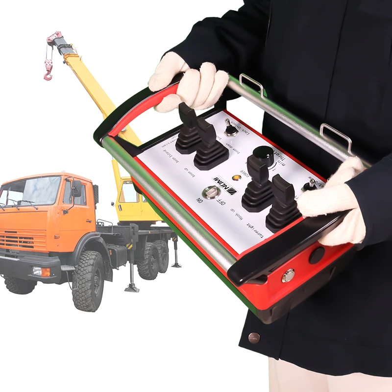 Sturdy and durable 12v 24v hydraulic joystick proportional valves crane skid steer industrial smart remote control kits