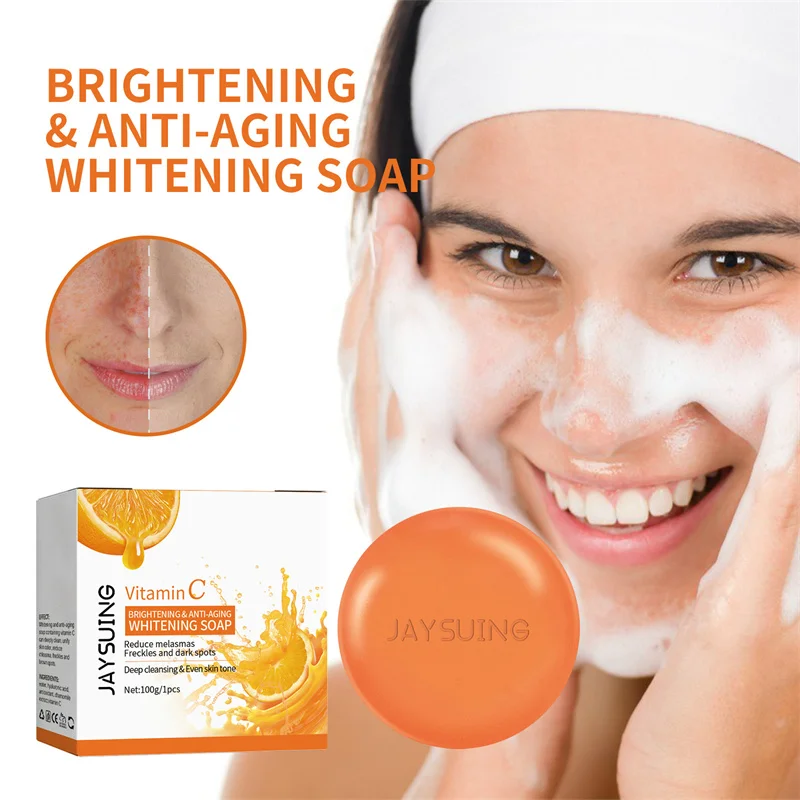 Hyaluronic acid Whitening Soap Skin Lightening Soap Brightening Skin Lighten Dark Spot Handmade Soap Skin Bleaching Cleaning