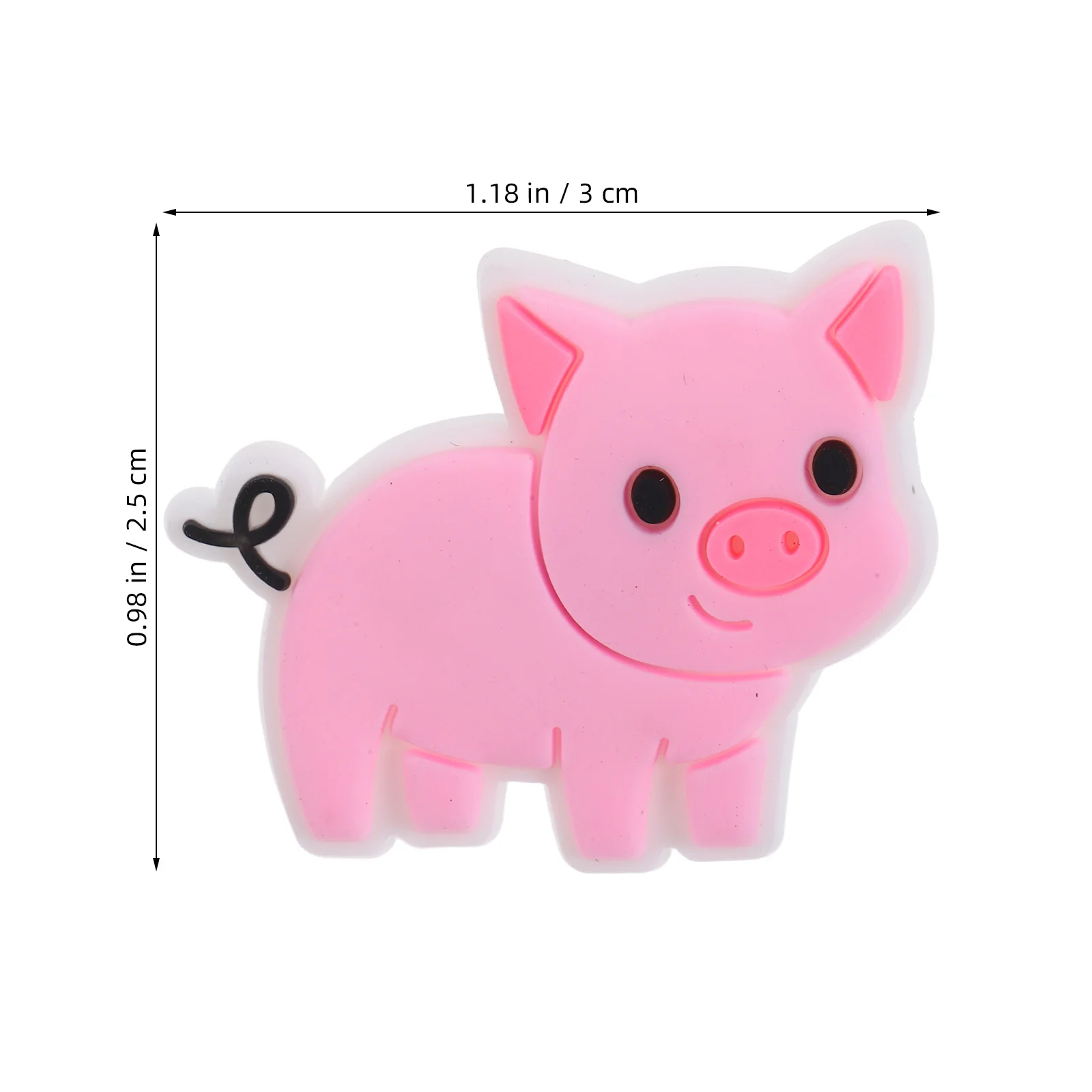 20 قطعة مقاطع قلم رصاص خنزير انفصال لينة بولي كلوريد الفينيل قلم رصاص توبر زينة للمدرسة الفصول الدراسية طالب المكافآت التخزين المنظمون #4