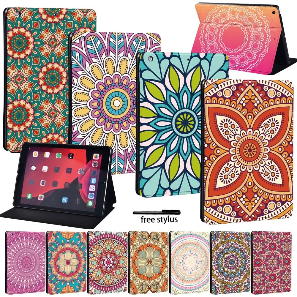 

Cover for Apple IPad 9th7th/8th/Mini 1 2 3 4 5/iPad 2/3/4/iPad 5th/6th/Air 2 3 4/iPad Pro 10.5" 11" Tablet Leather Stand Case