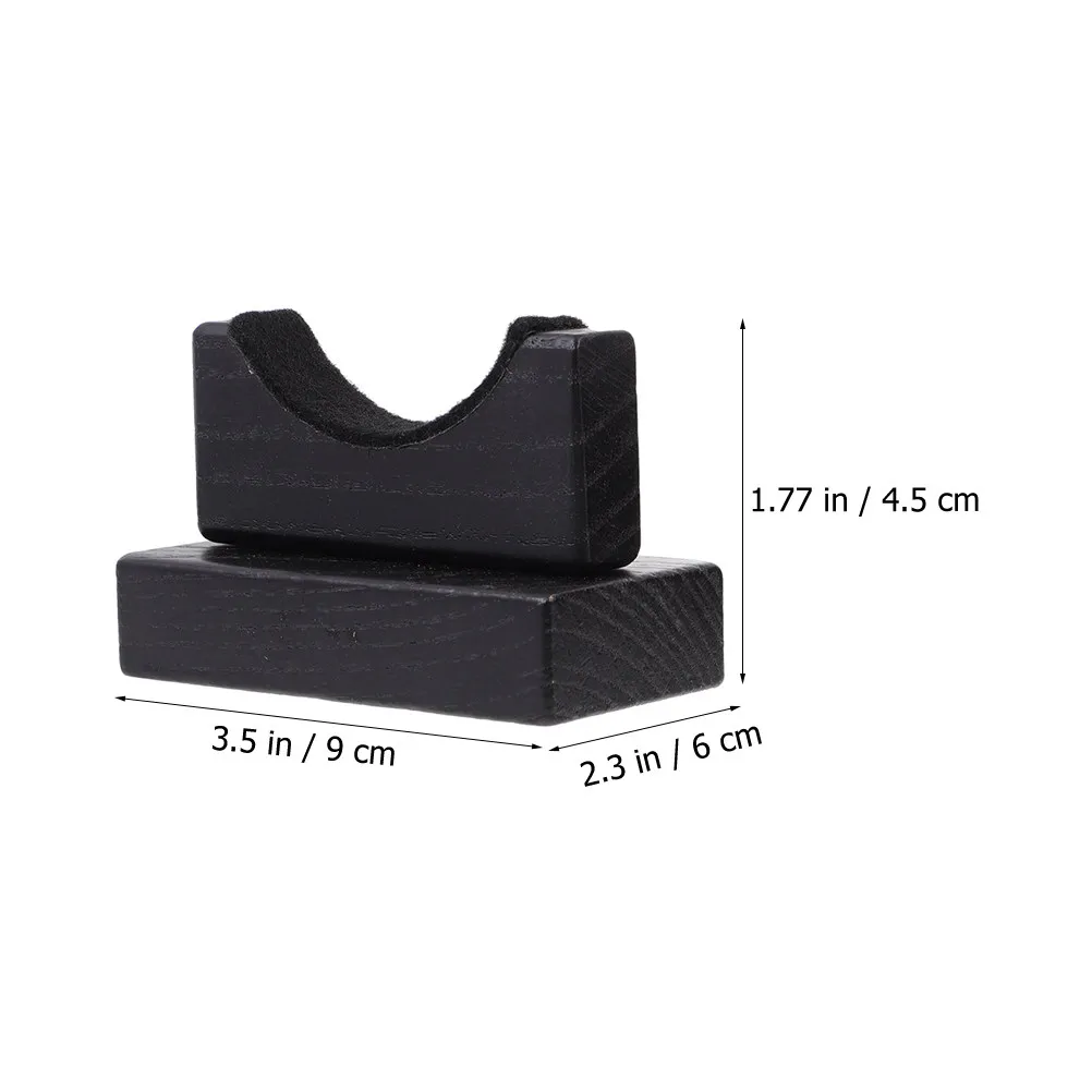 Wood Baseball Bat Rack Display Stand – 2-Piece Organizer for Autographed or Game-Used Bats
