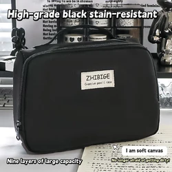 Large Capacity Portable Pencil Case Korean Stationery Box Student Pencil Bag Atorage Bag Cosmetic Bag School Office Supplies