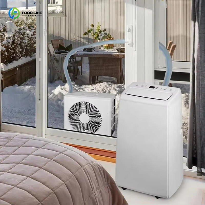 EU Portable Split Air Conditioner Inverter Mobile AC Cooling & Heating Energy Efficient Portable Air Conditioner for Home Use