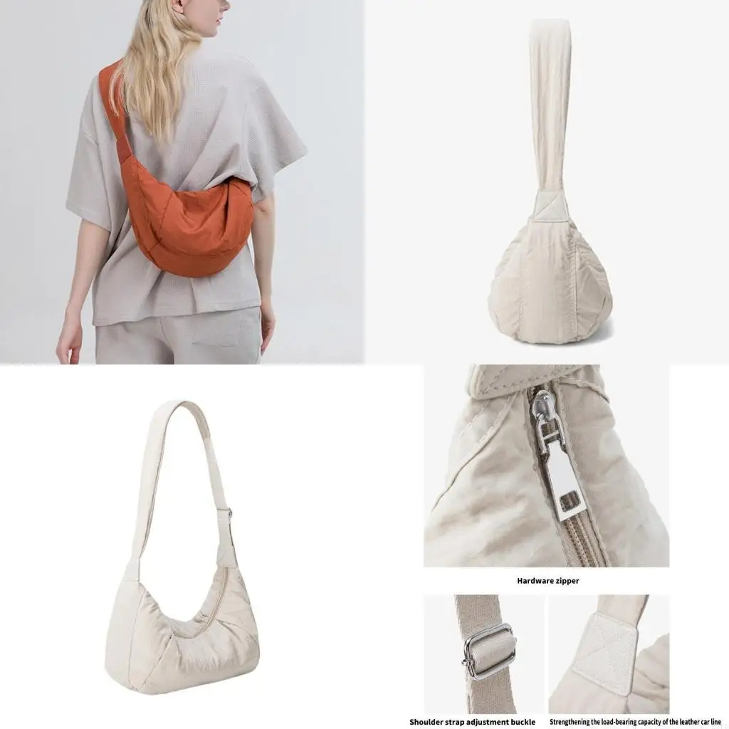 

Стильная сумка через плечо для женщин и девочек. Просторная внутренняя нейлоновая сумка через плечо. Повседневная сумка под