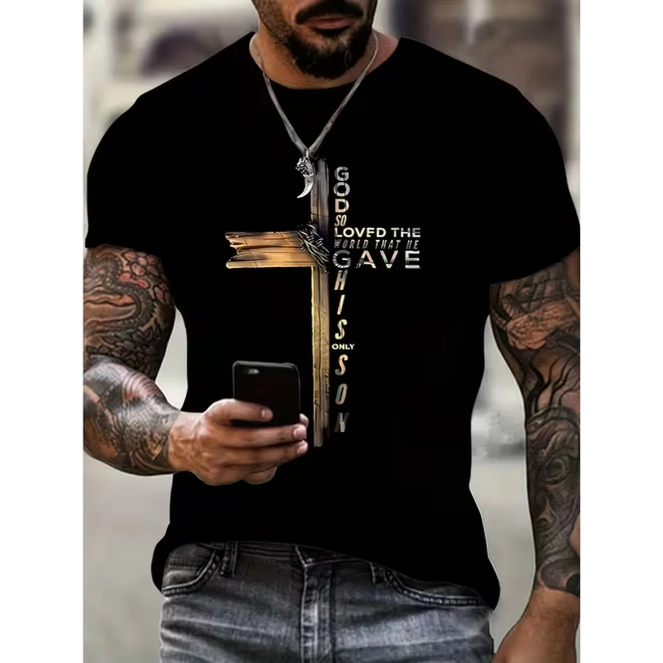 2026 New Teen Graphic Crewneck Breathable Streetwear Plus Size Birthday Christmas Gift Wear For Teenager For Teenager