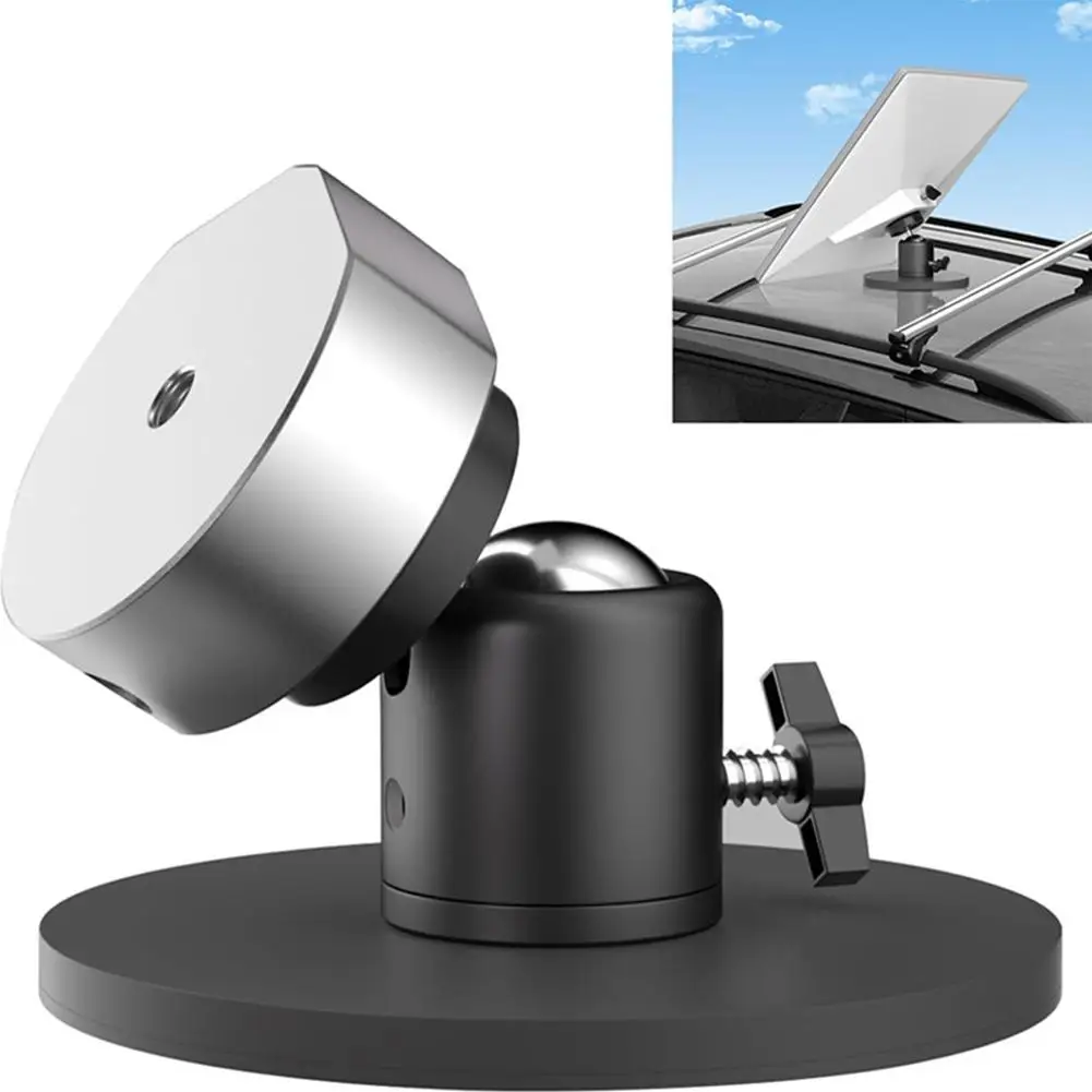 For Starlink Mini Metal On-Board Magnetic Cup Holder Kit 360 Degree Rotating Signal Metal Holder Base For RV Yachts V3T4