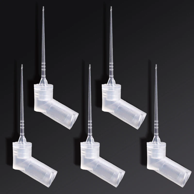 

Набор из 5 шт. стоматологических ирригационных игл для корневых каналов 30G 0.3мм, для боковой ирригации, материал для промывания и очистки в стоматологии