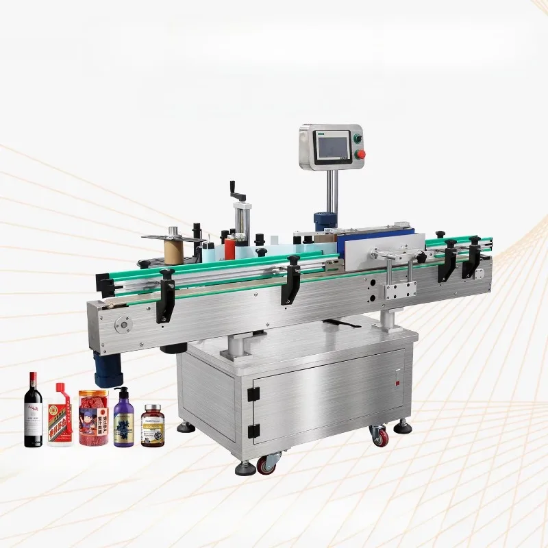 

Bottle Labeling Machine Printing Equipment Industrial Machines Lettering Label Labelling Device Labeler Packaging Labeller Pouch