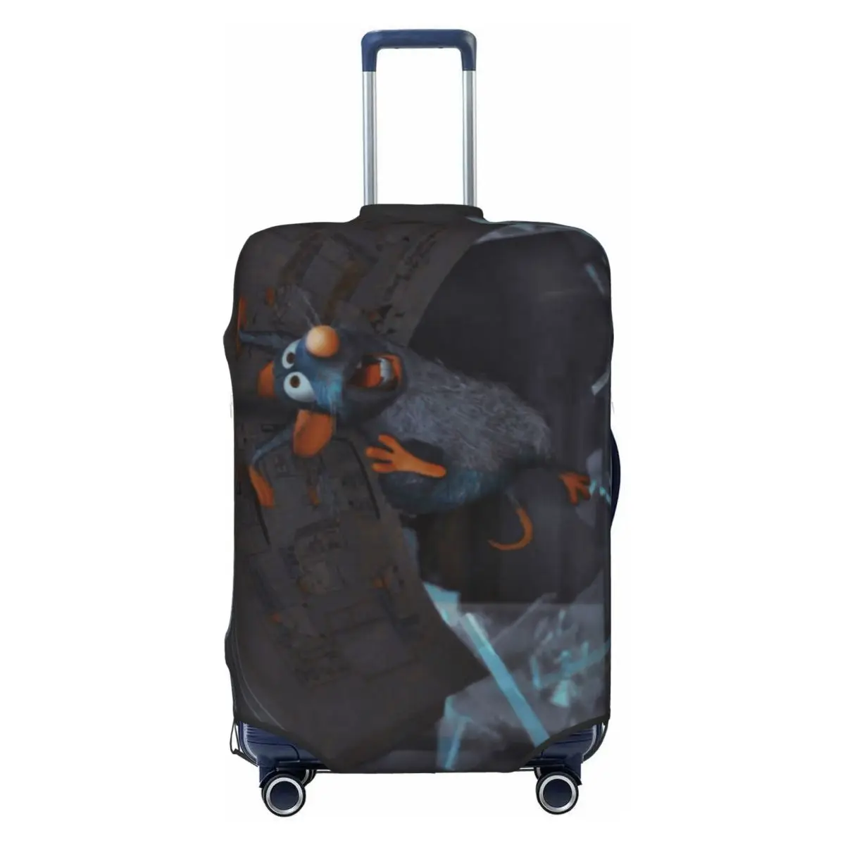

Custom Ratatouille Wallpaper Luggage Cover Elastic Travel Suitcase Protective Covers Fits 18-32 Inch