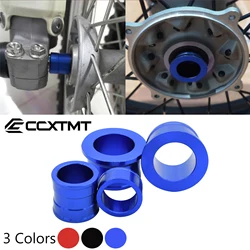CNC Aluminum Billet Front Rear Wheel Hub Spacers Wheel Busher For Honda CR CRF 125 250 250R 250X 450R 450X 250RX 450RX 2002-2020