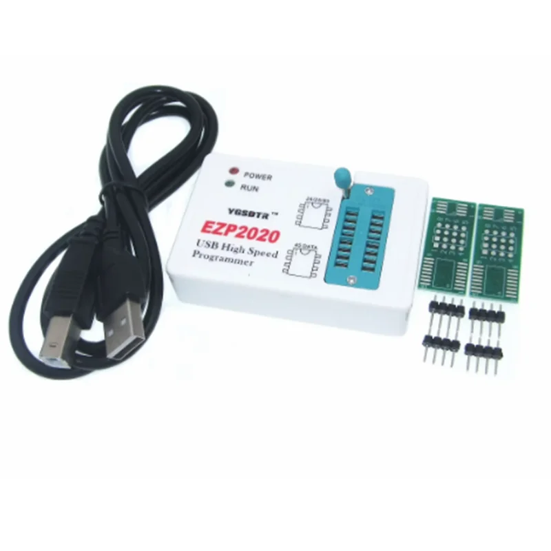 EZP2020 High Speed USB SPI Programmer + 7 Adapter Better than EZP2013 EZP2010 2011Support 24 25 26 93 EEPROM 25 Flash Bios