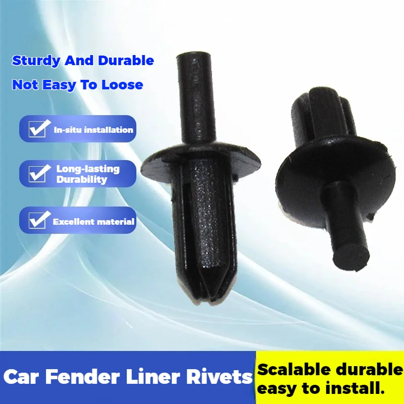 

For BMW 1er 2er 3er 4er 5er 6er 7er 8er X1 X5 X6 Z1 Z6 Rivet de doublure de garde-boue Clip de retenue extensiblepour51161881149