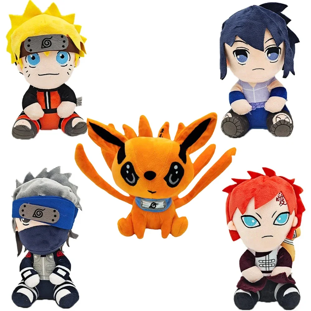 20CM New Naruto Plush Doll Creative Cute Pillow Hokage Simulation Doll Children's Birthday Gift Collection Toys