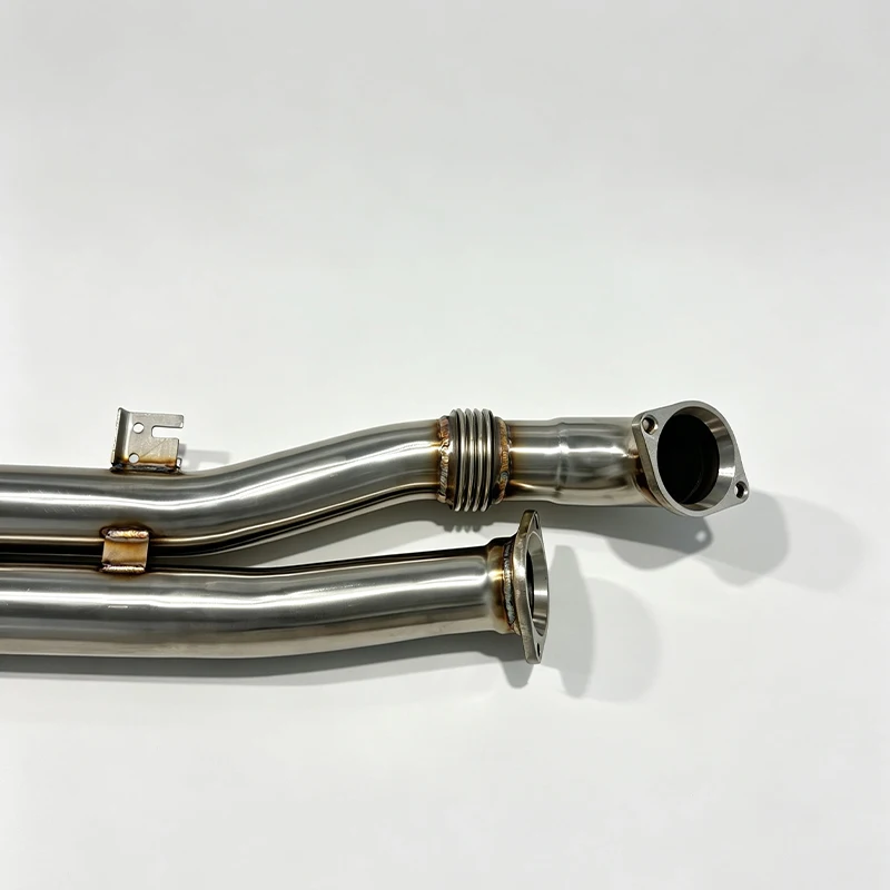 ACE Z Pipe Equal Length Midpipe für BMW M3 G80 M4 G82 M2 G87 3.0T S58 Free Flow Midpipe Edelstahl-Auspuffanlage – Detail 7