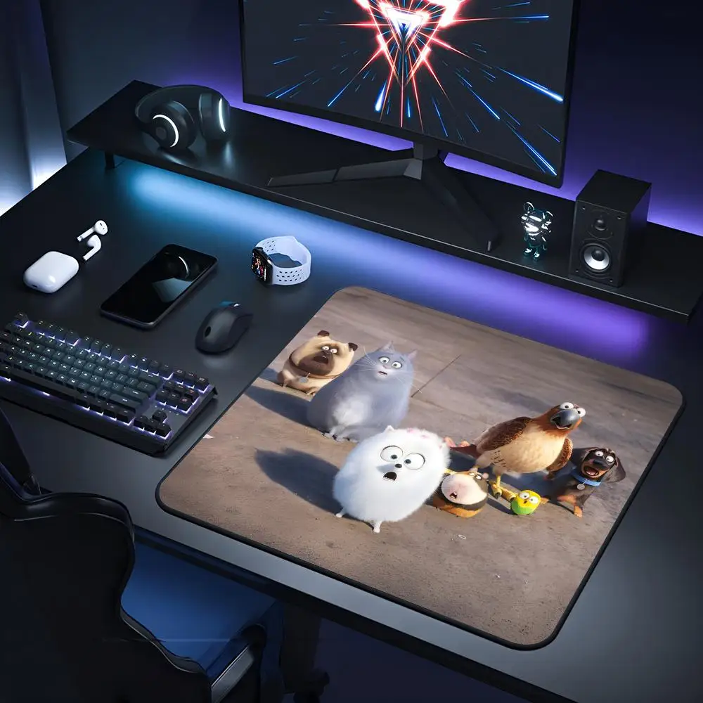 The Secret Life of Pets Mouse Pad Gaming Laptops Keyboard Mat Deskmat Pc Accessories Desk Protector Mousepad Gamer Mats Anime