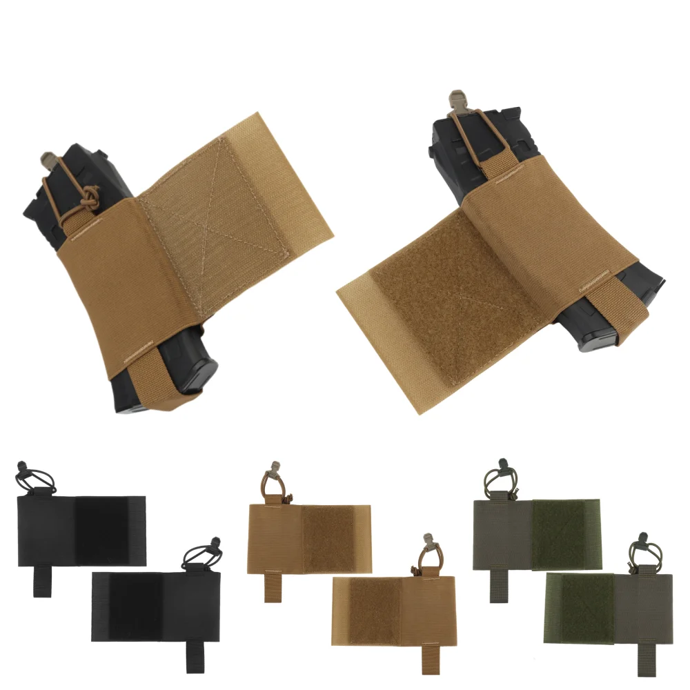 Vest Wingman V2 Ferro Style Elastic Radios Holder Bag Magazine Pouch FCPC V5 Airsoft Hunting Equipment Radio Side Pack 