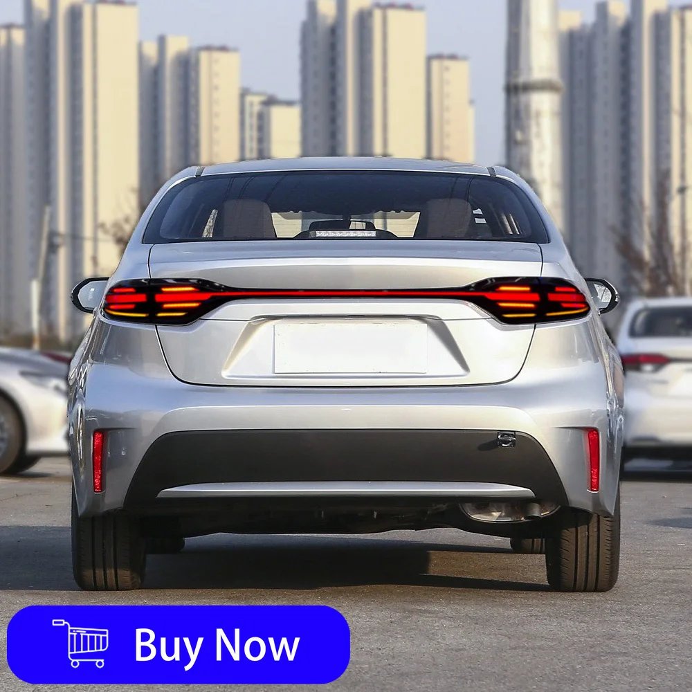 

Для Toyota Corolla Levin 2019-2023 светодиодный задний фонарь автомобиля в сборе, обновленный эффект запуска, стиль Porsche, последние модели, стиль Toosl