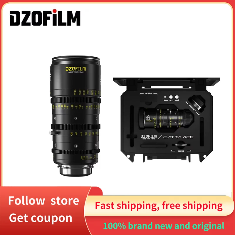 DZOFilm Catta 35-80mm T2.9 Full Frame Cine Zoom Lens for E-Mount Camear