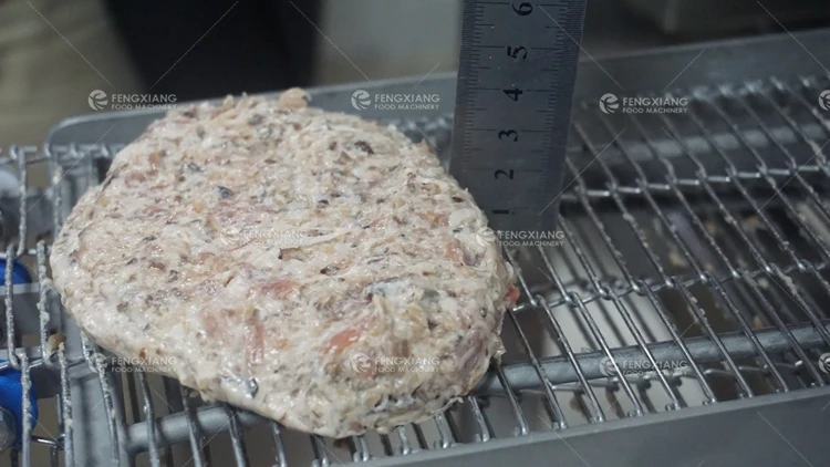 Kip Nugget Vormmachine Vleespastei Vorm Hamburger Patty Making Machine