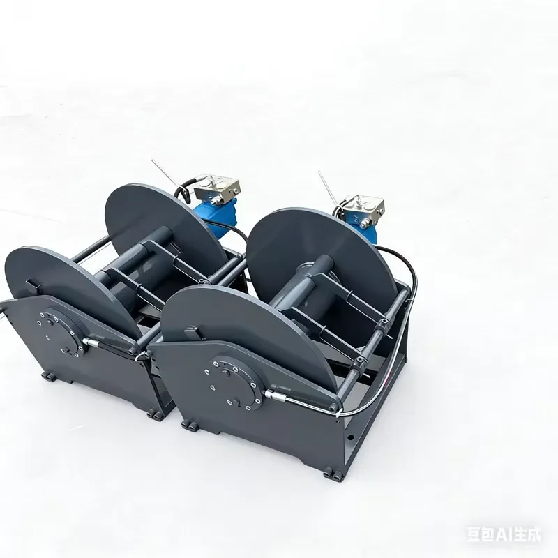 Integrated Oil Circuit Hydraulic Winch Jinjia 8 Ton No Oil Leak for Small Yacht Mooring Fixing Hydraulic Winch 1 Ton - 10 Ton