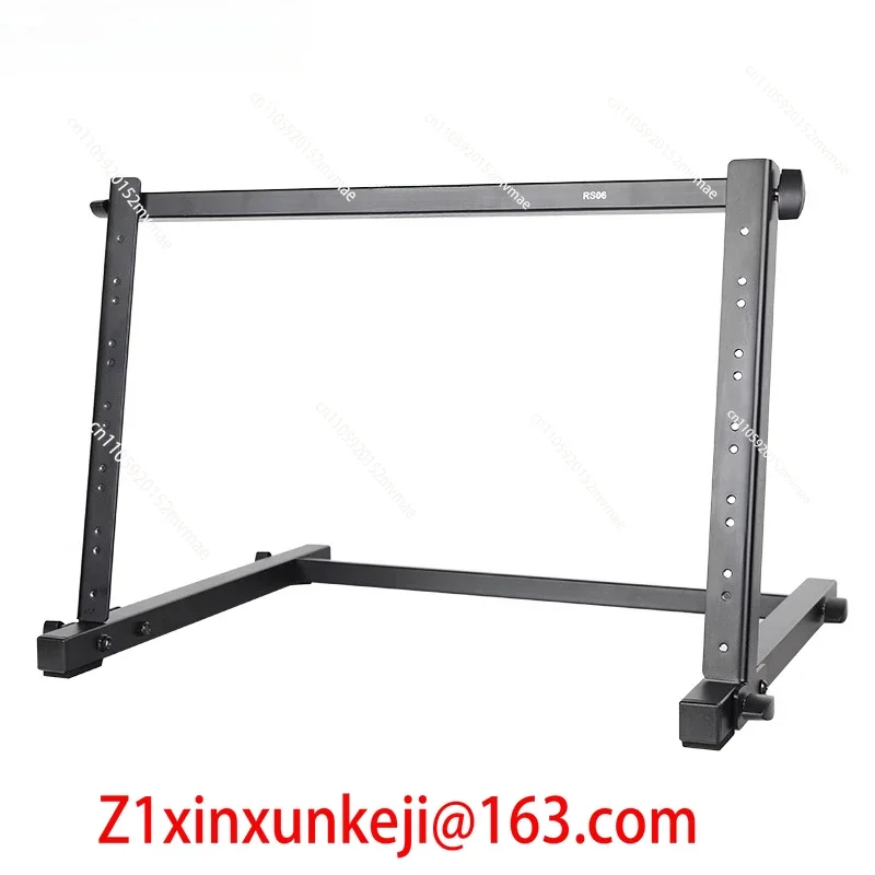 RS06/12 Recording Studio Audio Equipment Stand with 19 Inch Desktop Storage Rack