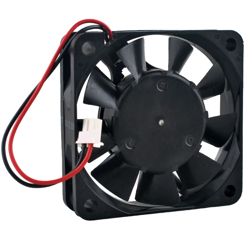 

6cm 60mm Dual Ball Bearing Cooling Fan 2406KL-04W-B29 DC12V 0.10A 2-Pin 3100rpm for Frequency Converter 60x60x15mm