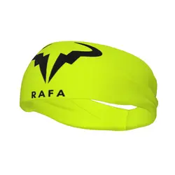 Sport Schweiß band Rafael Rafa Nadal Tennis Stirnband Merch Zubehör Männer Frauen Sport Outfits Headwrap Schweiß absorbierend