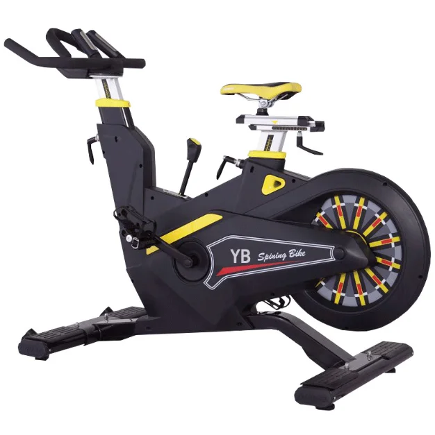 

New Arrival Indoor Fitness Equipment Commercial Luxury Spinning Bike Magnetic Control Rear Flywheel Gym Special