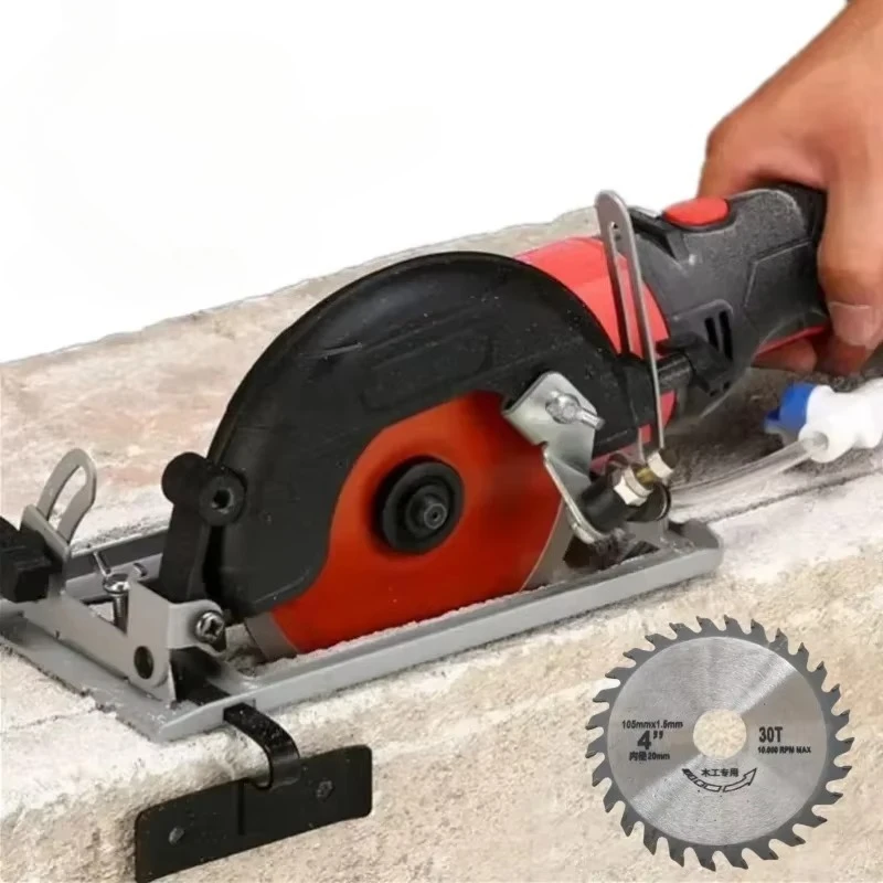 100/115/125mm Angle Grinder, Quick Install Cutting Machine Slotting Base 45° Adjustable Cutting Depth Positioning Bracket
