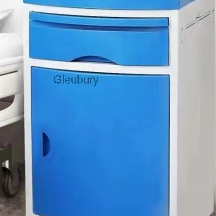 ABS bedside table, hospital, nursing home, ward bedside table, outpatient clinic cabinet, plastic bedside table, available in
