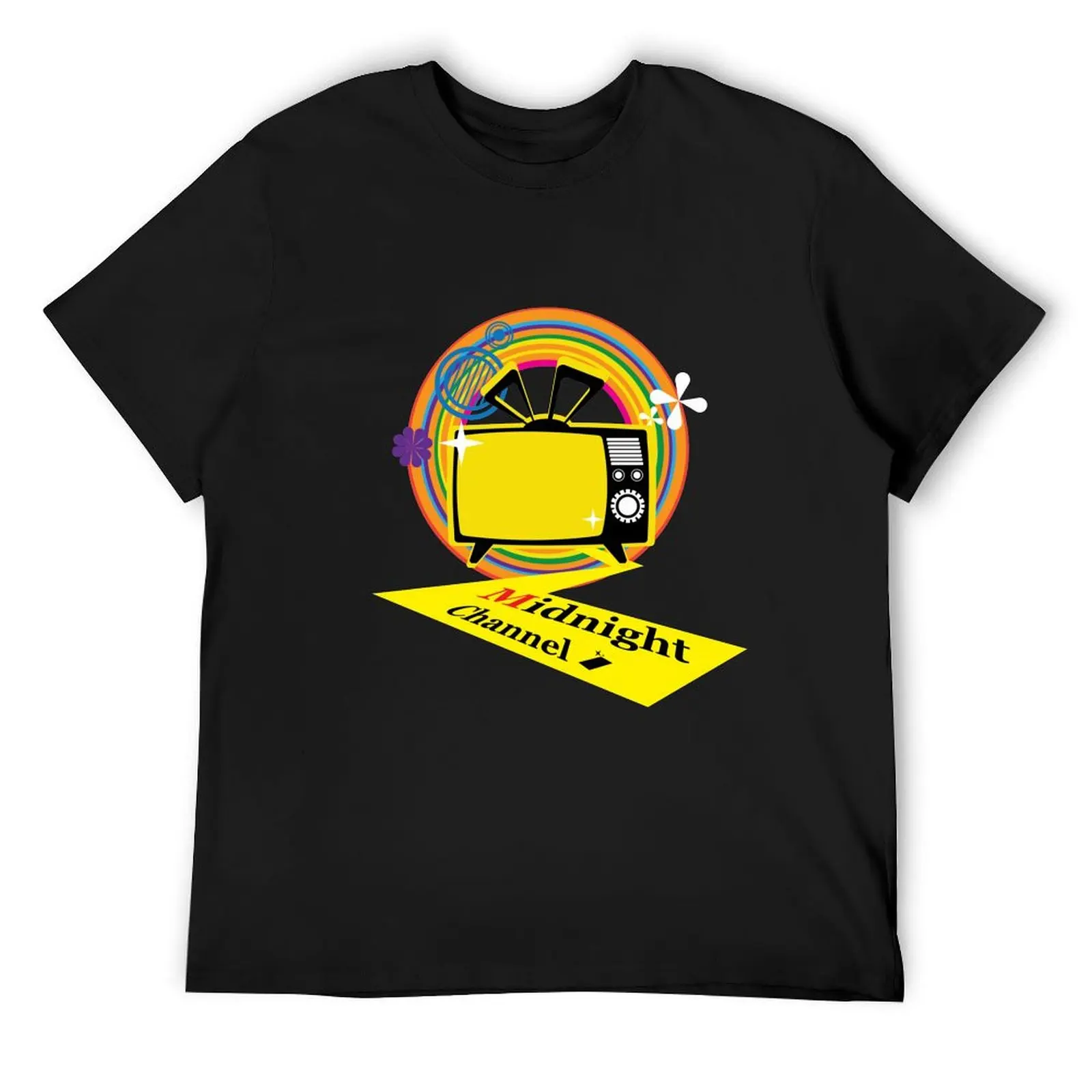 

midnightchannel4 T-Shirt graphic tee shirt funny shirt cotton Funny t-shirt mens t shirt