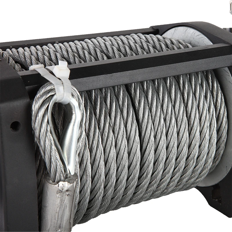 Factory Heavy Duty 12v 25000lbs Electric Power Cable Winch Touring Difficult Recoveries For Unimogs for Mitsubishi Canters Truck