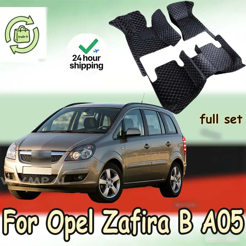 Car Mats For Opel Zafira B A05 2005~2014 7 Seater Car Floor Mat Accesorios Para Auto Tapis De Sol Car Mats Floor Car Accessories