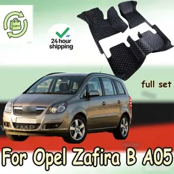 Car Mats For Opel Zafira B A05 2005~2014 7 Seater Car Floor Mat Accesorios Para Auto Tapis De Sol Car Mats Floor Car Accessories