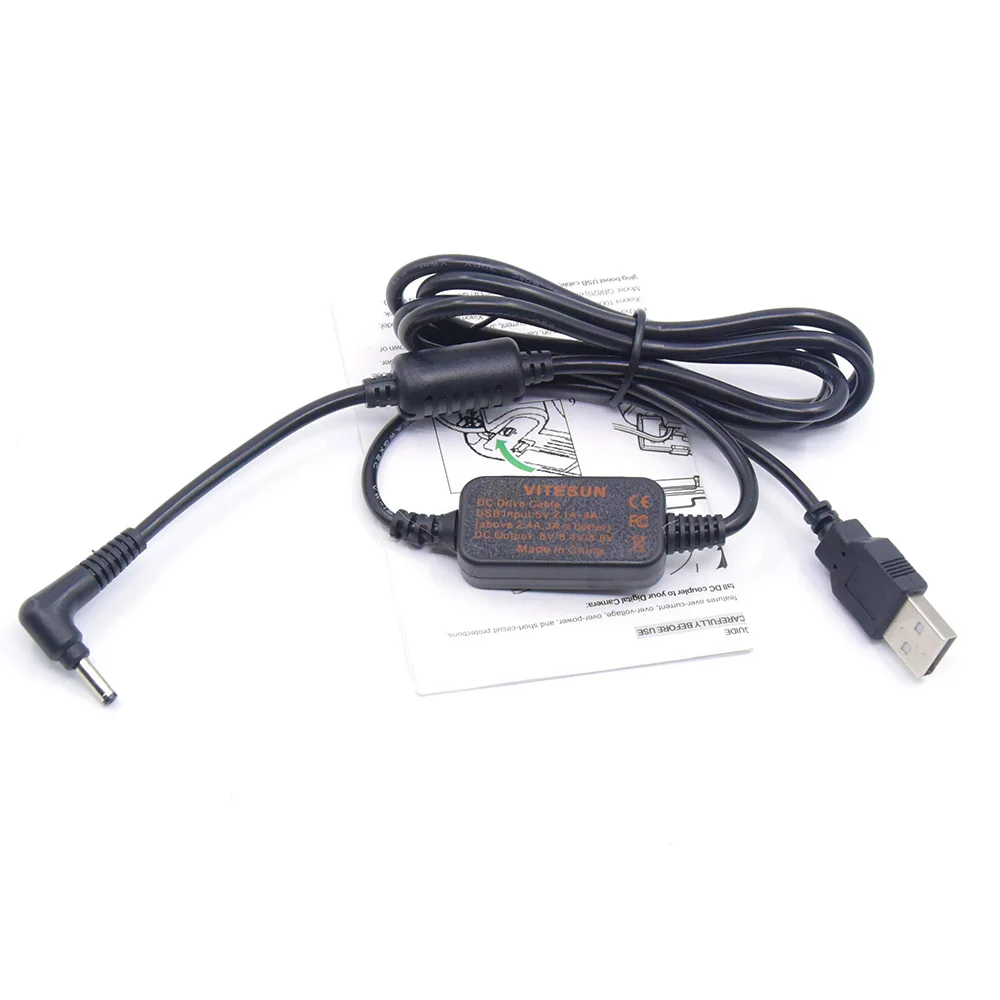 5V USB Power Bank Cable CA-570 CA570 CA-570K CA570K for Canon Camera MV Series MV600 MV700 MV730i MV830i MVX250i MVX350i MVX460