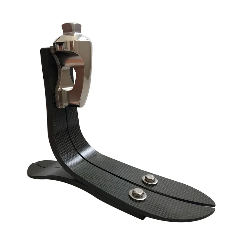 Artificial Leg Artificial Foot Prosthetic Leg Carbon Foot With Titanium Adapter Carbon Fiber Prosthetic Foot