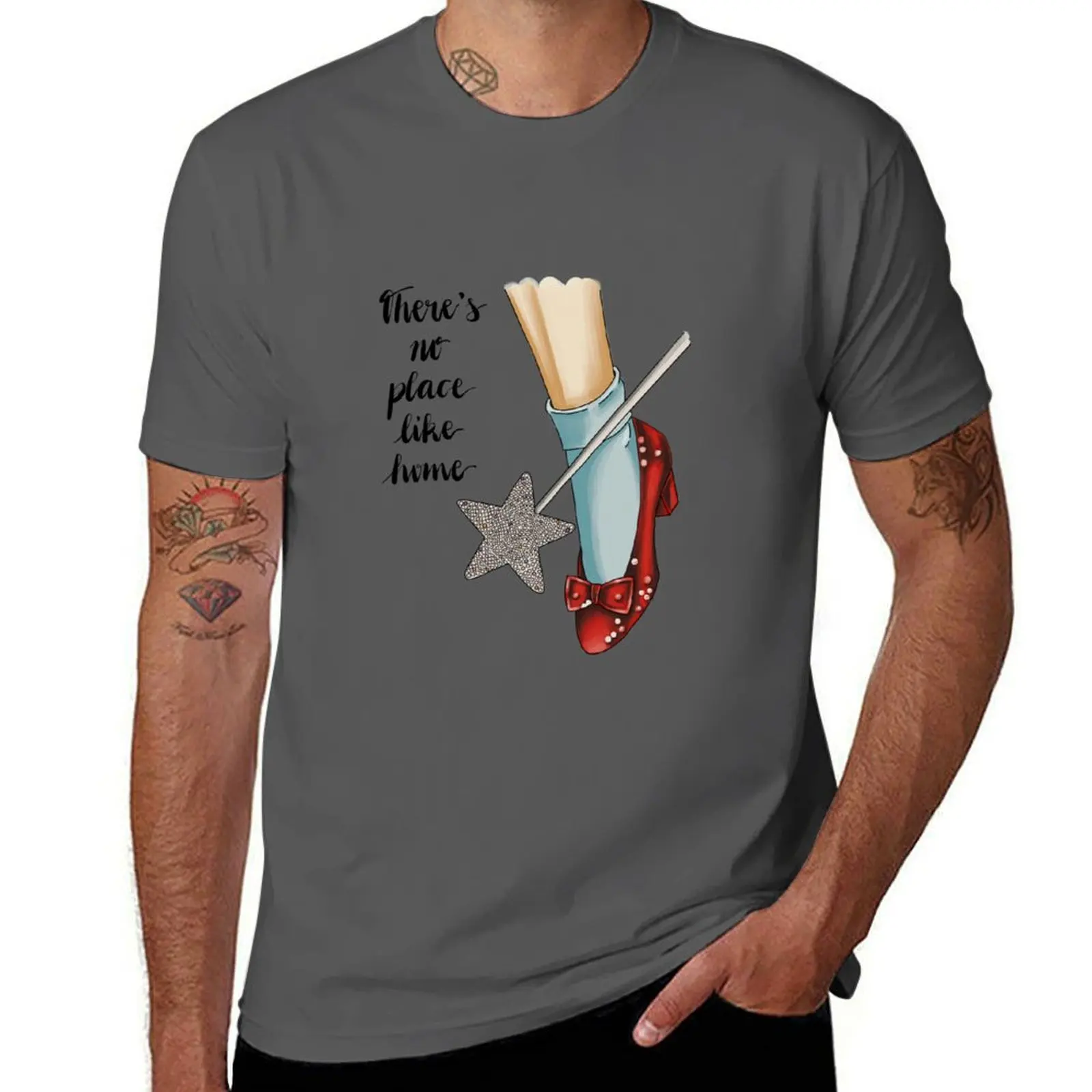 

DOROTHY RED SHOES by Silvana Arias T-Shirt luxury t-shirt new edition Men's t shirts