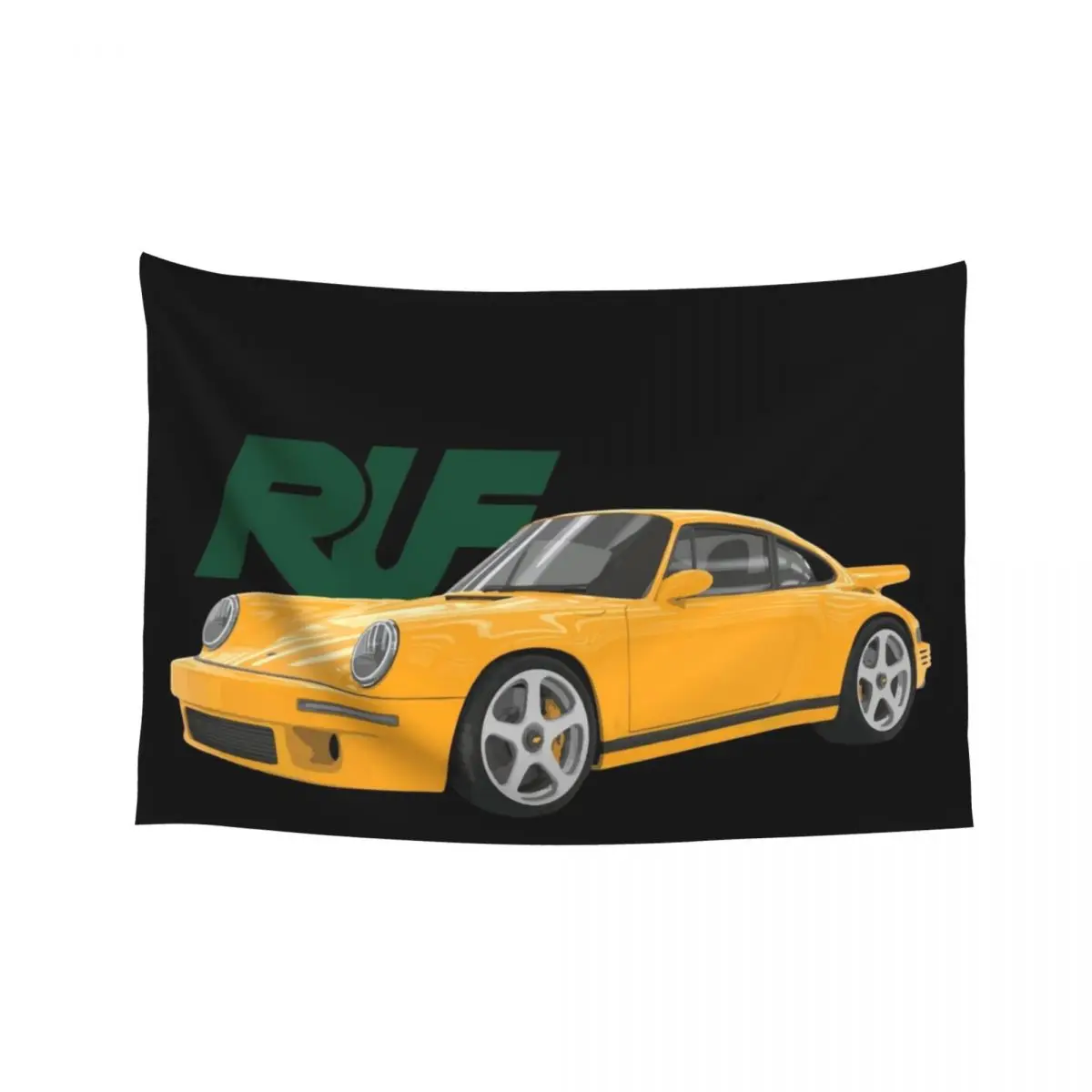 

Ruf CTR high performance sports car German automobile YELLOW BIRD Tapestry Room Ornaments Tapestry