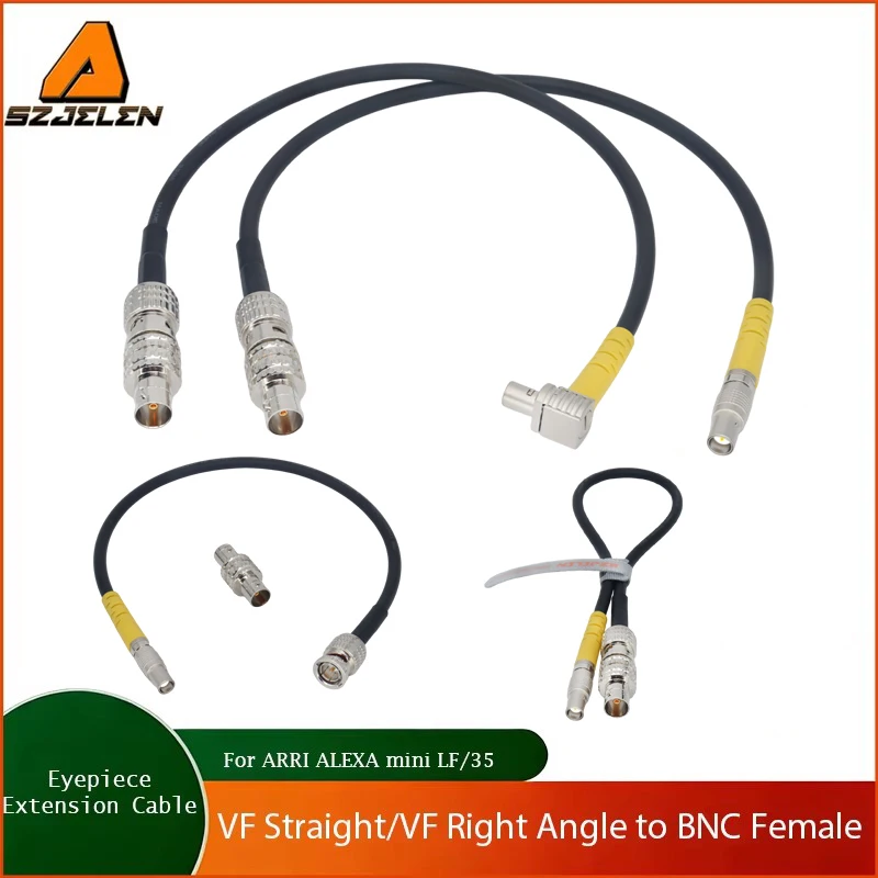 1PC ARRI ALEXA MiniLF/ ARRI ALEXA 35 VF to BNC Female Cable for Extend It with BNC for Car Rig or Underwater Case