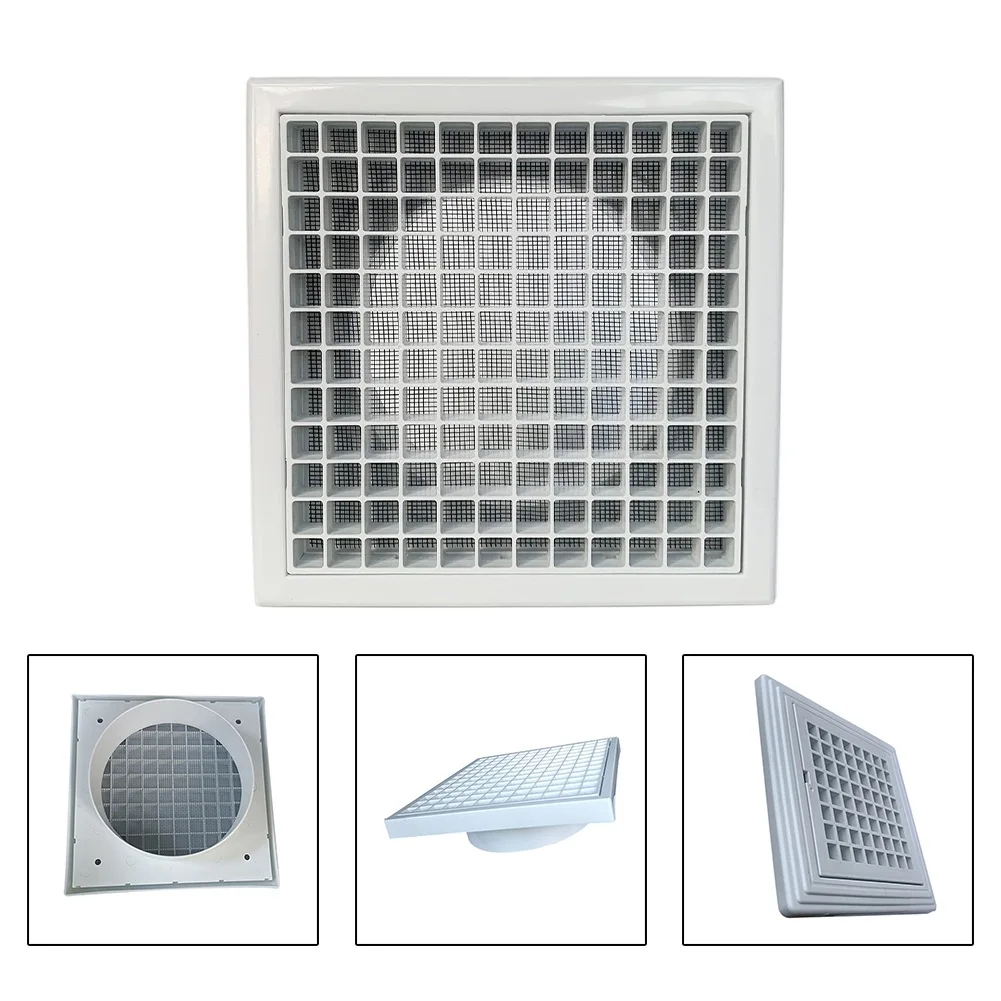 

100/150 Air Ventilation Cover Air Outlet Fresh Air Exhaust Outlet Louver Ducting CeilingHeating Cooling Ventilation Grille