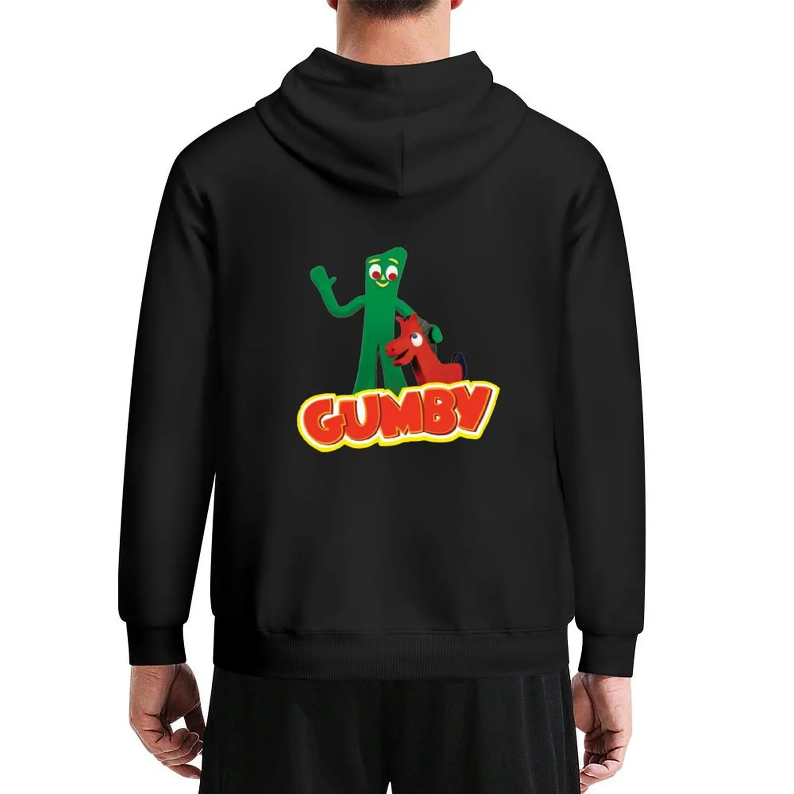 

High Quality Vintage Gumby Shirt Hoodie men's clothing men clothing autumn jacket men men's sweat-shirt mens hoodie