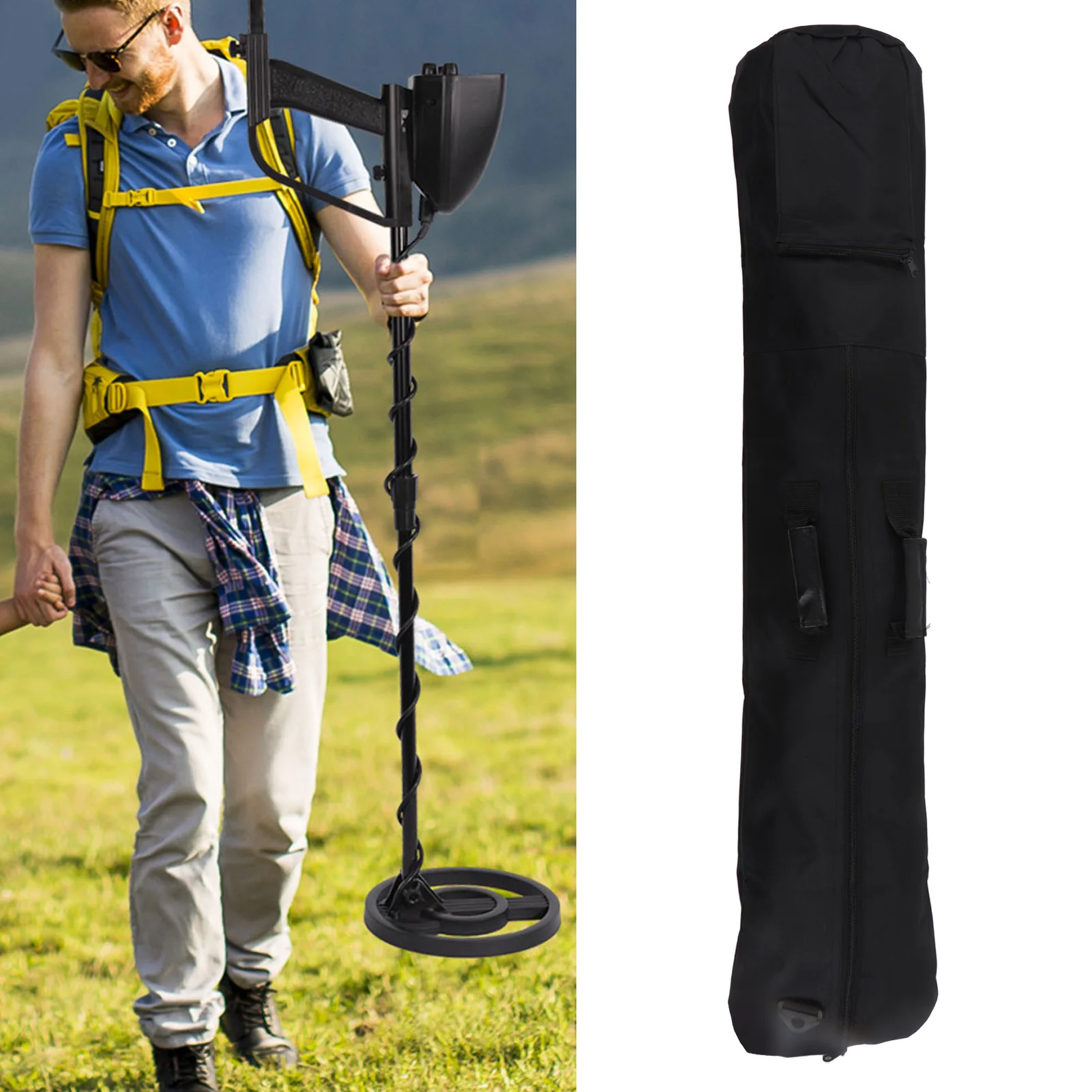 Metal Detector Supplies  Metal Detector Carry Bag Waterproof Outdoor Detecting All Purpose Padded Carry Bag