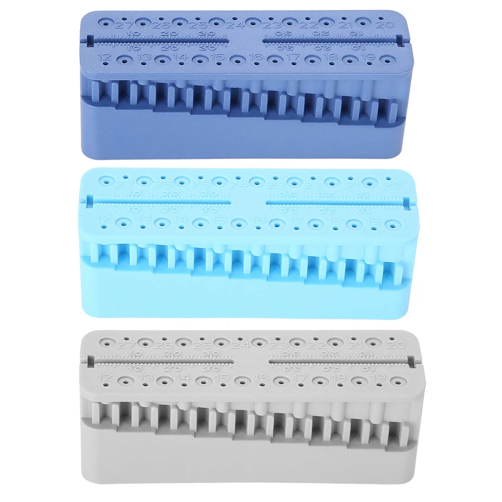 Dental Root Test Board Endodontic Ruler Measuring Block Dental Endo Block Files Measuring Tools Endodontic Ruler Test Board