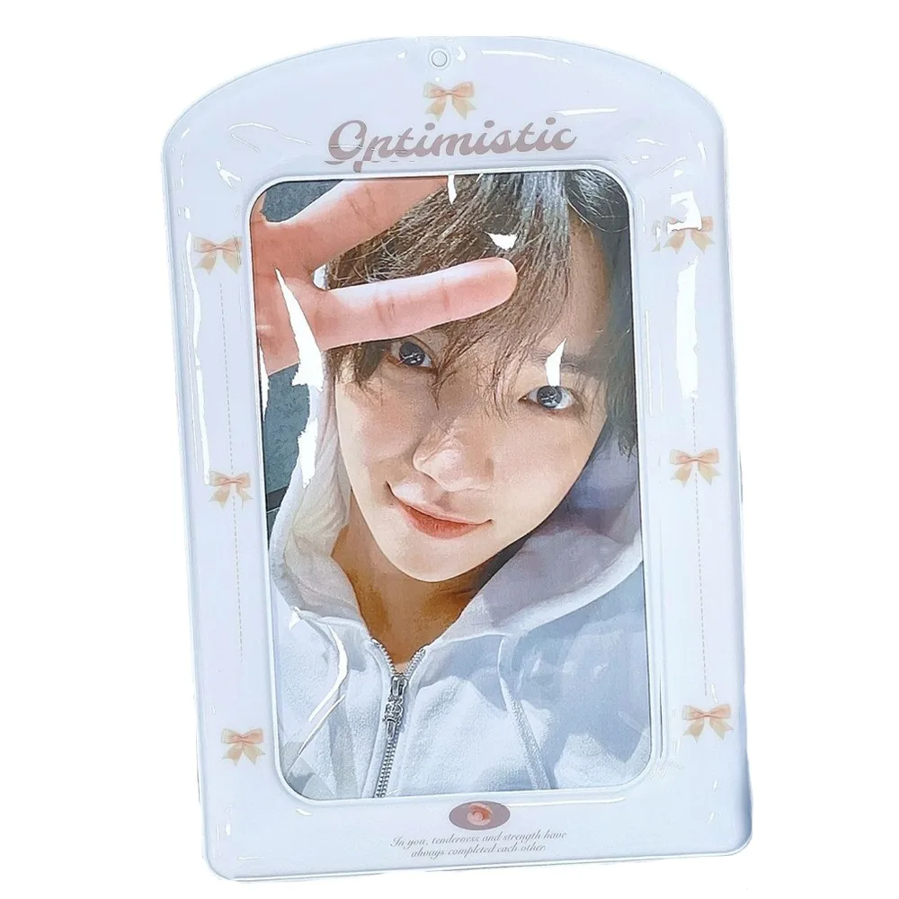 

Милый держатель для фотокарт из ПВХ, красочный дисплей для альбома формата А4, гигантская обложка для карточек, коллекционный альбом для фанатов