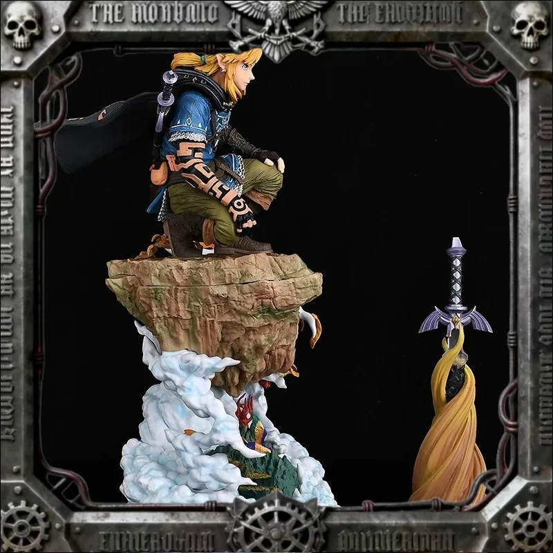 [spot goederen] De legende van zelda spel karakter link standbeeld Gk PVC standbeeld collectie model desktop decoratie speelgoed op maat speelgoed