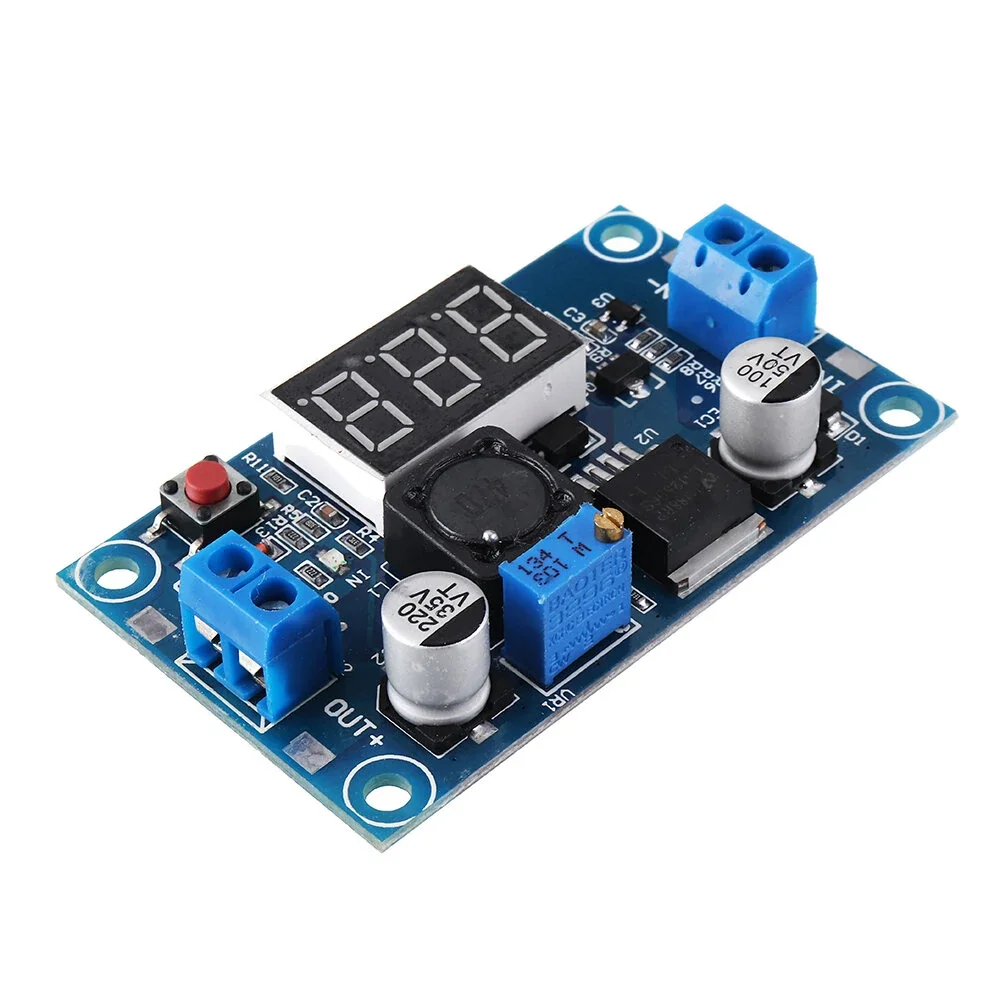 

LM2596 DC-DC Voltage Regulator Adjustable Step Down Power Supply Module With Display