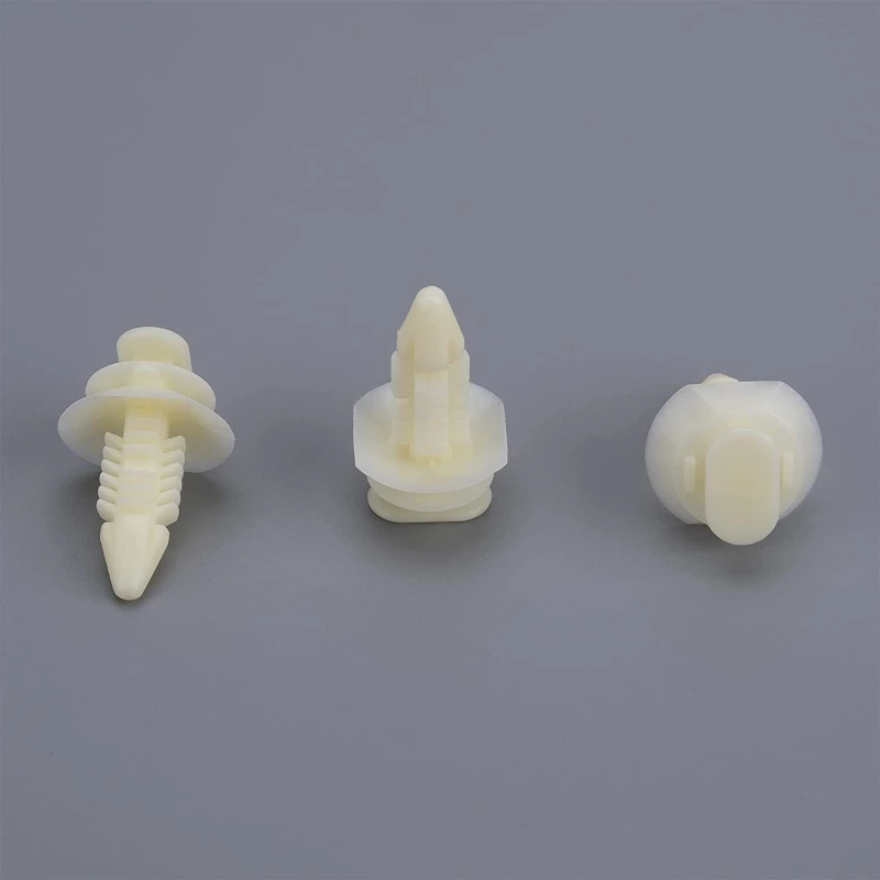 10/20Pcs Car Push Retainer Clips Plastic Rivets for Bumper Fender Engine Cover Interior Trim Panel
