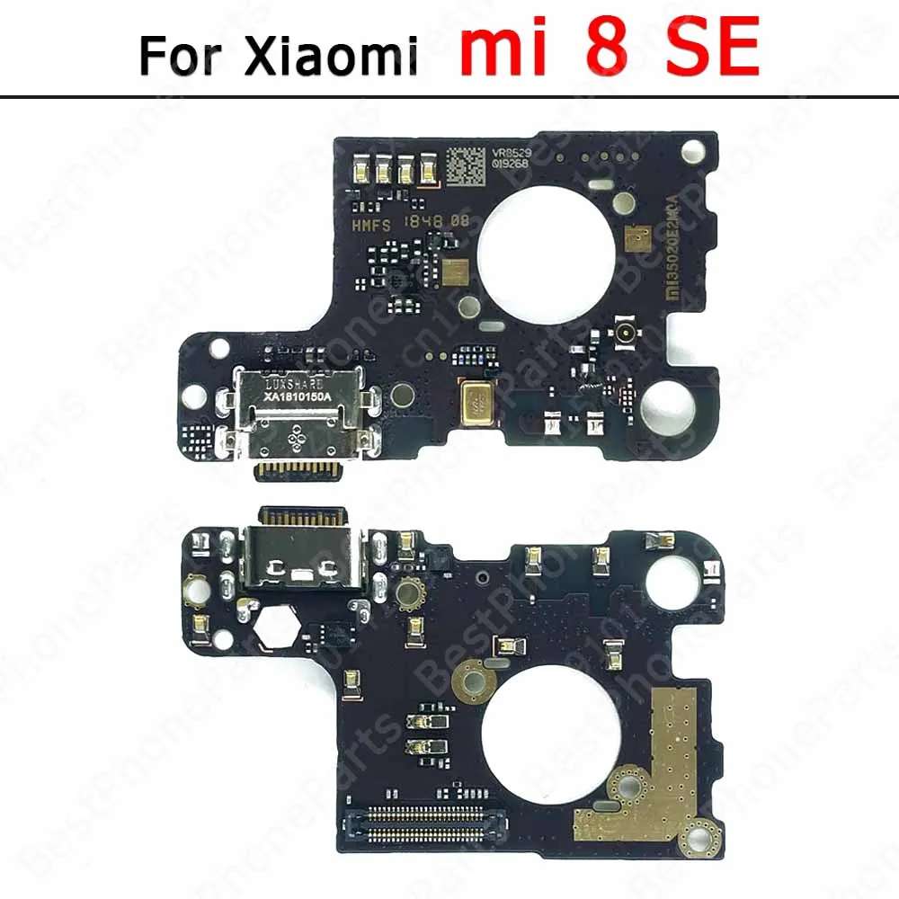 Usb Connector For Xiaomi Mi 8 Lite 6 5 5S Plus 10T Pro 5G 10 9T 9 SE Charging Port Charge Board Flex Plate Pcb Dock