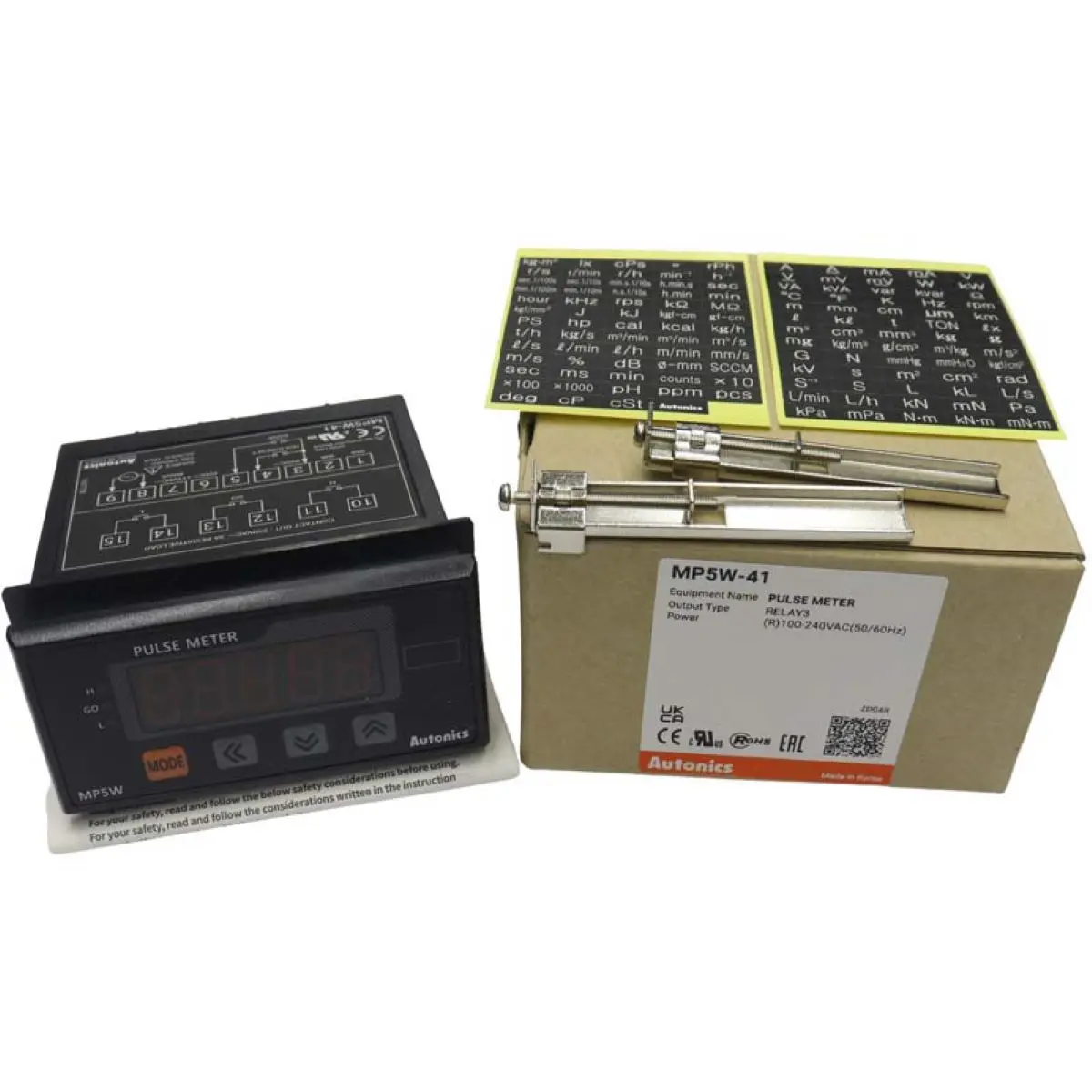 

MP5W-41 - High Performance Digital Pulse Meters