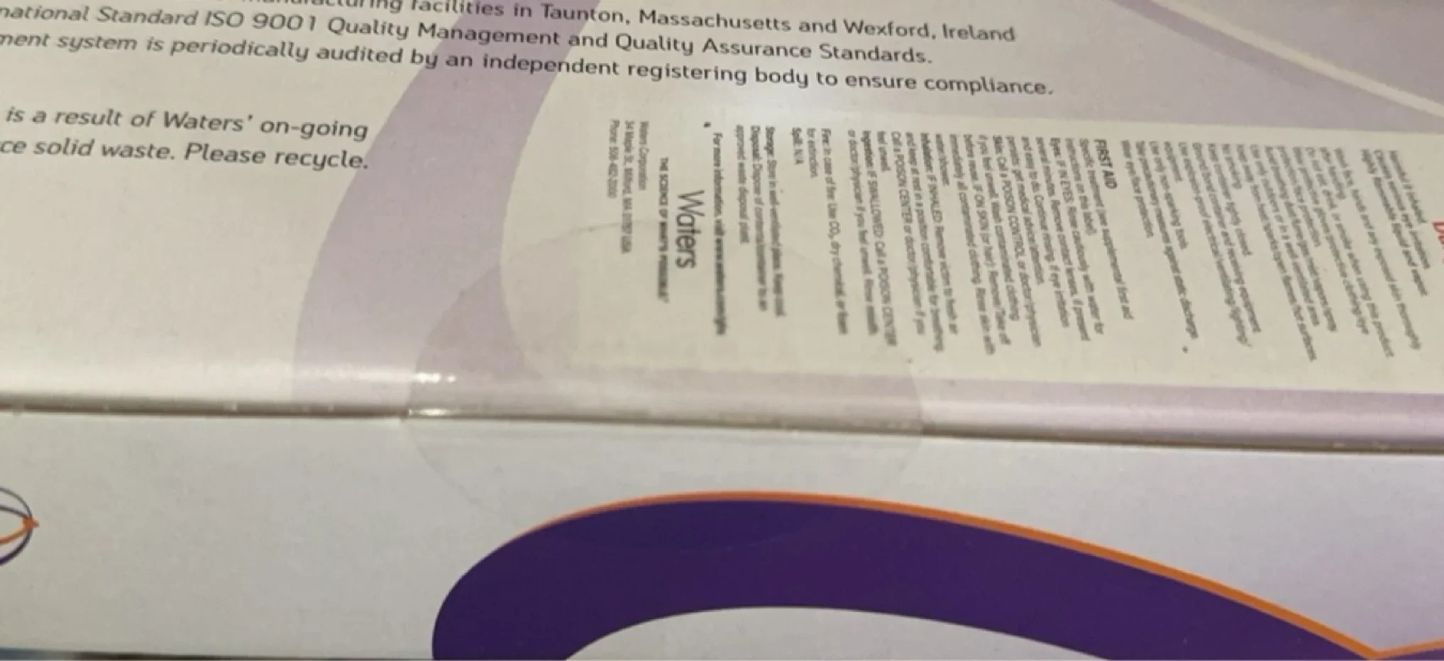 عمود Waters HPLC 186004869 BEH Amide 3.5 ميكرومتر، 4.6*150 مم، 1/pk #2